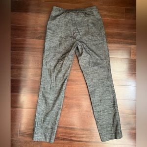 Theory Linen Blend Cropped Pants Size 00